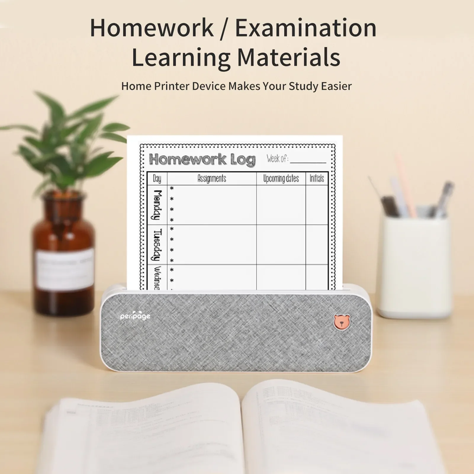 Портативный фото беспроводной мини ручной термопринтер для этикеток формата А4