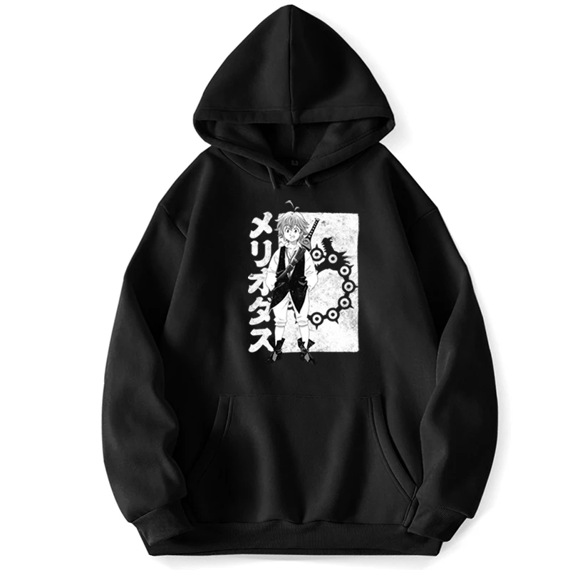 

The Seven Deadly Sins Hoodie Hoodies Sweatshirts Men Hooded Pullovers Jumper Trapstar Pocket Spring Autumn Hooded Sweatshirt