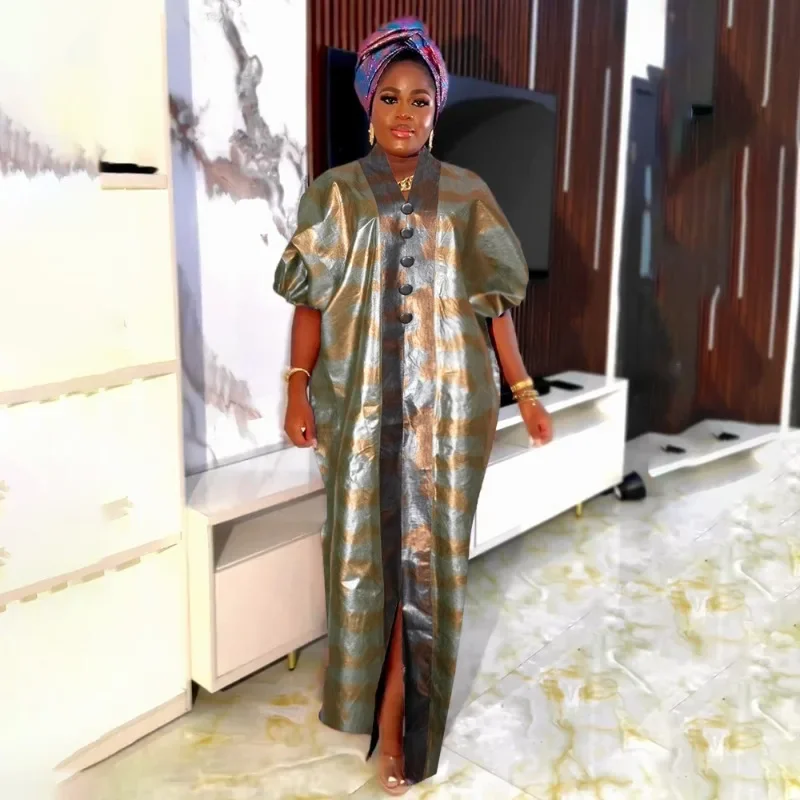 Абая для женщин роскошное платье Boubou Dubai 2024 Djellaba Femme африканское мусульманское