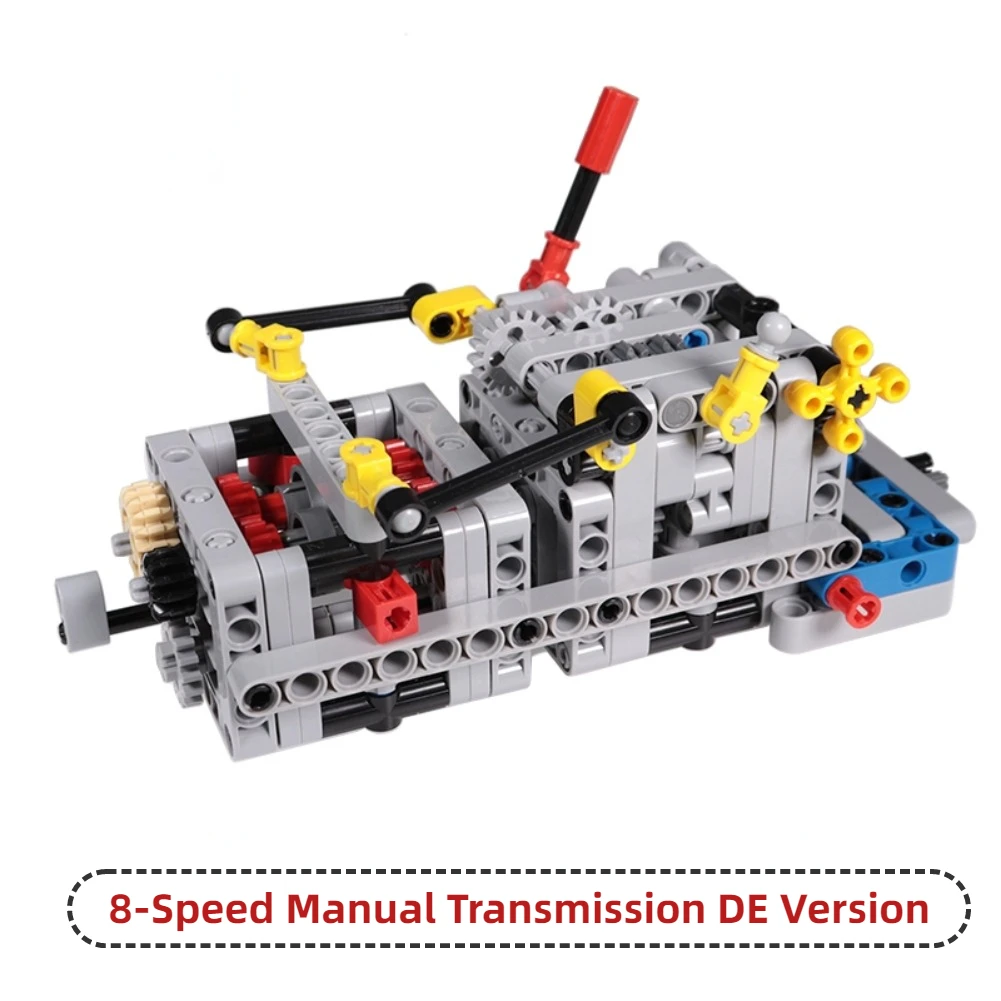 MOC 6/8-скоростная коробка передач модель M мотор батарейный отсек AA 8883 8881 для