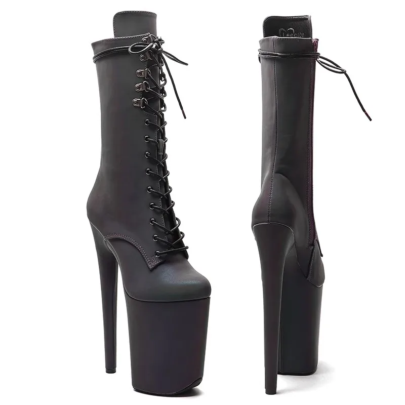 Auman Ale/Новинка 23 см/9 дюймов пикантные экзотические женские ботинки из