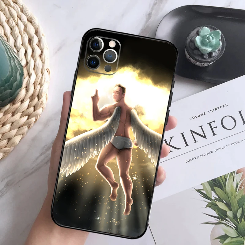 Мягкий чехол для iPhone 16 Pro Max 13 12 Mini XS X XR 11 15 14 Plus