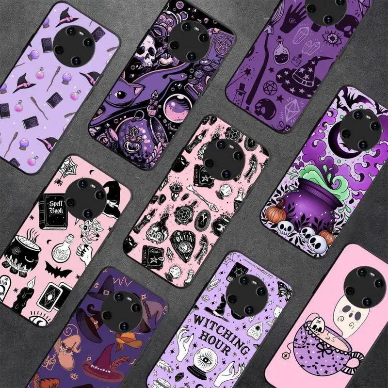 

Witch Lunar Magic Phone Case for Huawei Y 6 9 7 5 8s prime 2019 2018 enjoy 7 plus