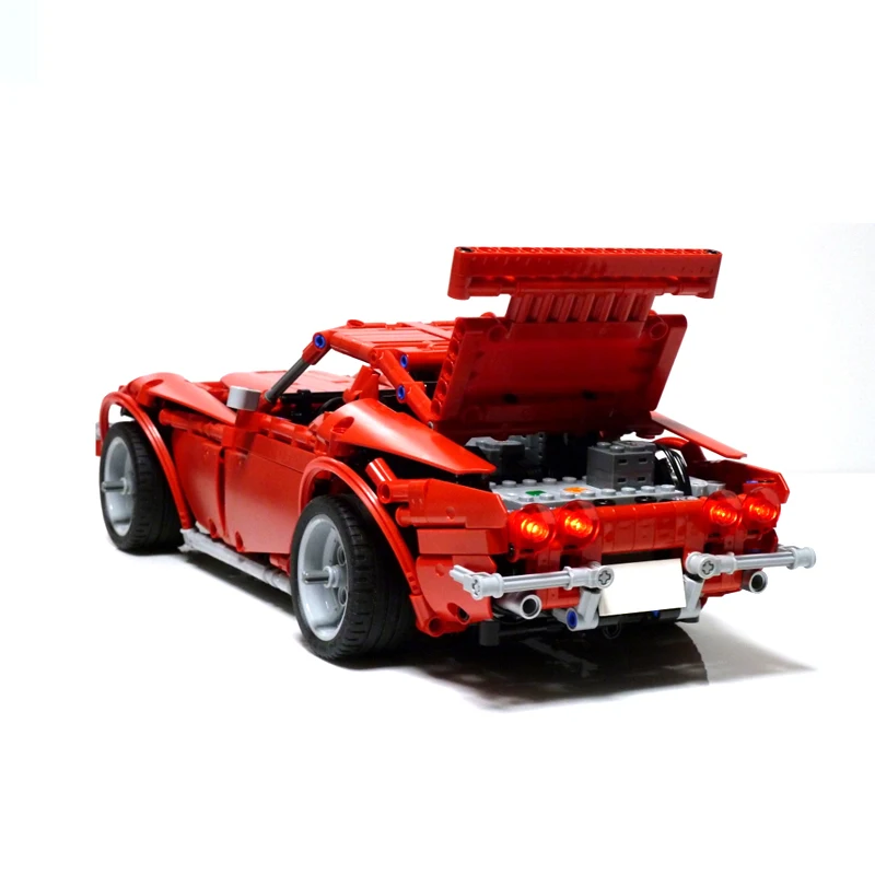 Новый технический спортивный автомобиль RC C3 Stringray гоночные строительные блоки