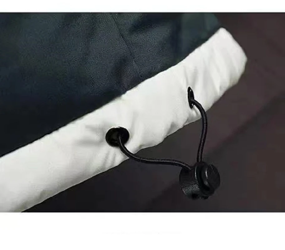 2022 New Men's Warm Jacket Winter Top Down Loose Coat Male Thick Hooded Cotton-padded Clothes Windproof Waterproof Top Man