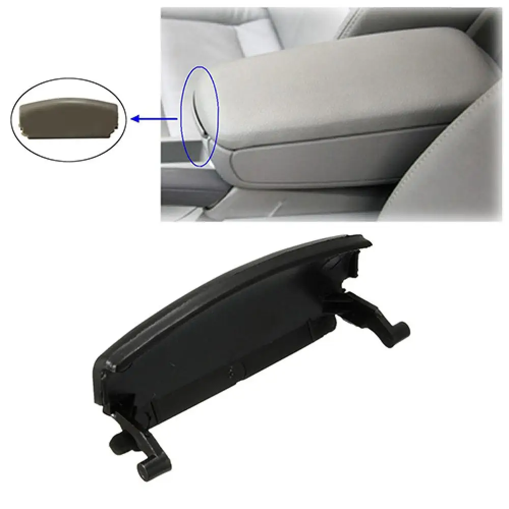 

Black Plastic Armrest Lid Console Cover Clip Catch for Car Au-di A4 B6