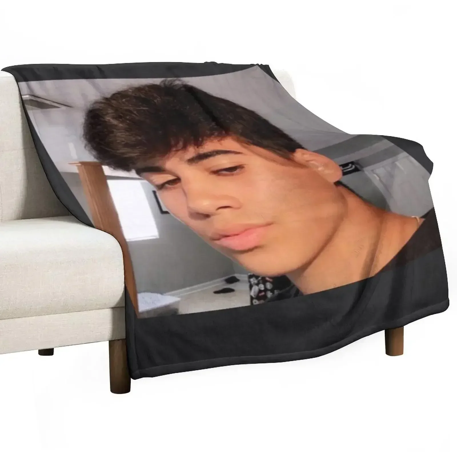 Одеяло Mattia polibio 3 волосатое милое клетчатое тонкое одеяло для кровати