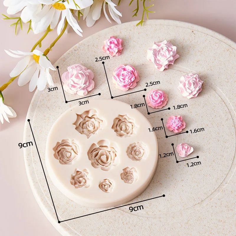 

Flower Fondant Cup Cake Silicone Mould Butterfly Candy Molds for Cake Decoration Chocolate Fudge Polymer Clay Soap Confectionery