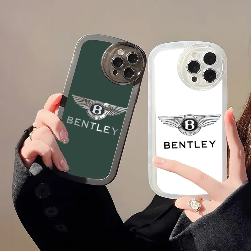 

Luxury Car B-Bentley Phone Case Hot For IPhone 14 13 11 12 Pro Max Mini X XR XS 7 8 6 Plus Angel Eyes Big Pupil Lens Couple