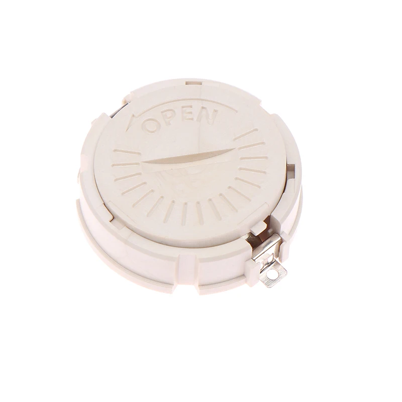 Фото Держатель для кнопочной батарейки SMD CR2450 с крышкой, 2-контактный, BS-2450-4, для монтажа на печатную плату и легкой замены батареи, надежное крепление №2