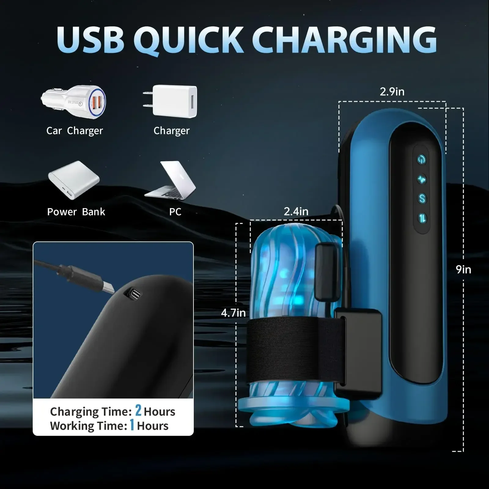 Сменная карманная киска автоматический мужской мастурбатор минет с 6 типами