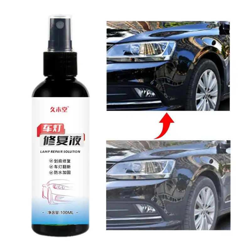 

Headlight Restoration Auto Headlamp Lens Cleaner Headlight Restore And Repair Agent Auto Accessories For Removes Yellowing Haze