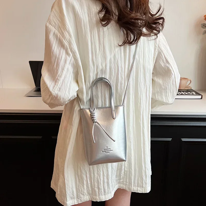 Женская красная мини-сумка через плечо из искусственной кожи Meet You летняя модная