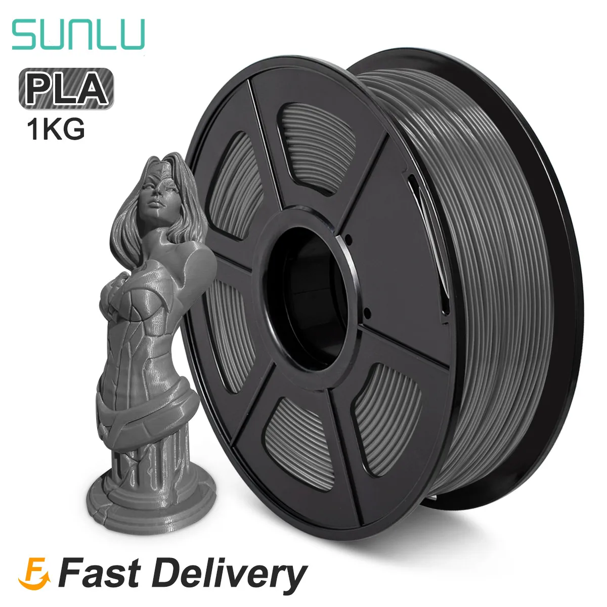 SUNLU PLA 3D Drucker Filament 1,75mm 2,2 £ 1KG Spule neue 3D druck material für 3D Drucker und 3D Stifte mit Vakuum verpackung