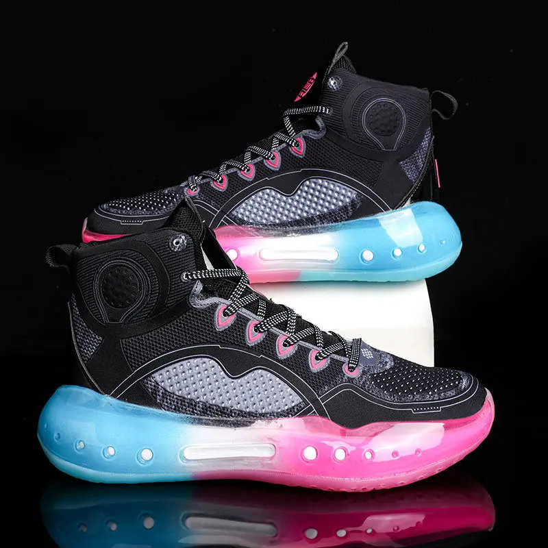 Men WADE SHADOW 10 On Court Basketball Shoes BOOM CLOUD Cushion Reflective LiNing Support Durable Sport Shoes