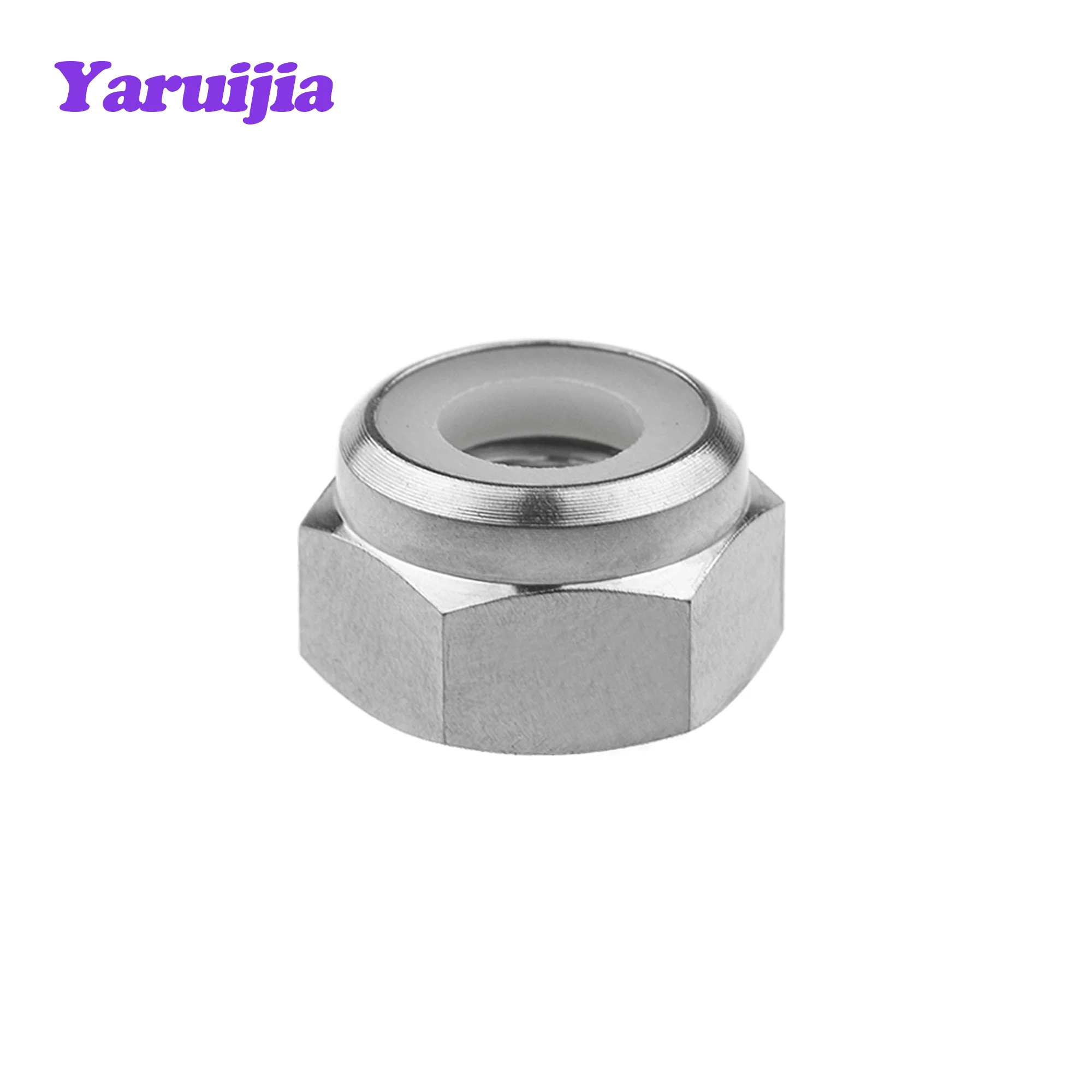 

Титановая гайка Yaruijia M4/M5/M6/M8, нейлоновые шестигранные гайки для велосипеда, мотоцикла, крепежные элементы