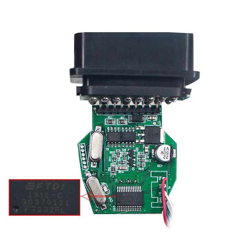 Новый переключатель для BMW Φ K-Line FT232RL полные чипы OBDII Диагностический кабель USB