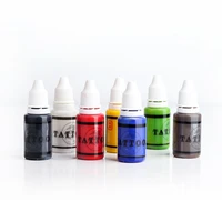 tattoo paints supplies for body beauty tattoo art tattoo ink professional tattoo color material thorn hall suit 7 colors 15ml