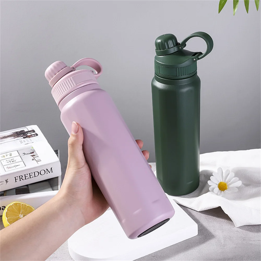 

Bottle New Large Capacity Stainless Steel Thermos Kitchen Vacuum Flasks Thermoses Drinkware Thermos Cup Suction Cup