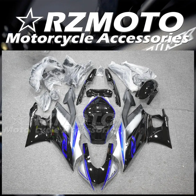 

Injection Mold New ABS Fairings Kit Fit for YAMAHA YZF- R3 R25 2019 2020 2021 2022 19 20 21 22 Bodywork Set Silver Black