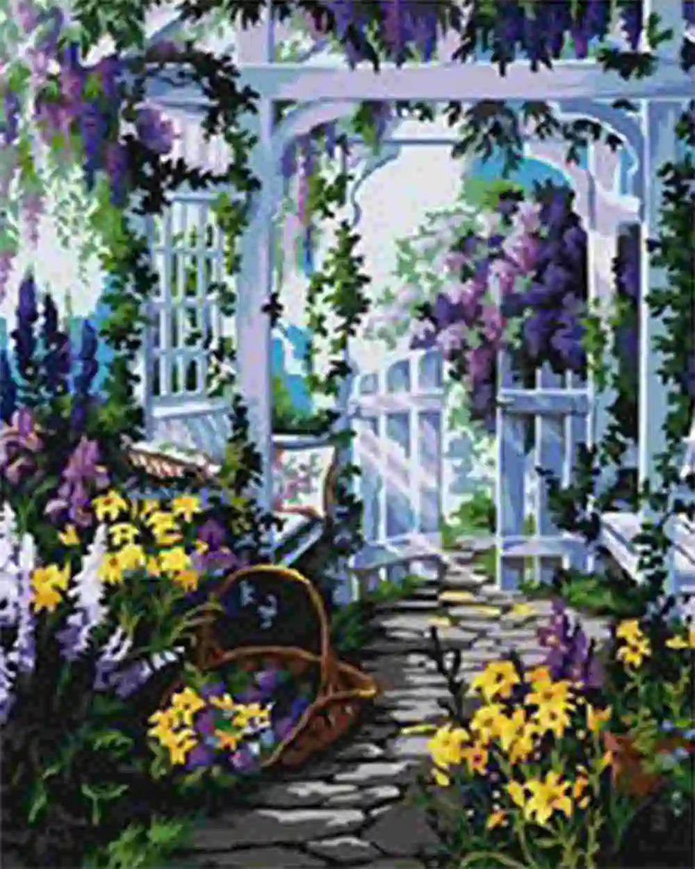 

No.1356 Painting By Numbers DIY Oil Coloring Paint By Numbers Set Gift Drawing By Numbers Canvas Decor New Arrivals