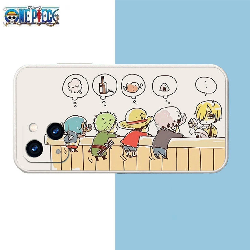 

Anime One Piece Straw Hat Pirates Zoro Figure Frosted Phone Case for IPhone 11 12 13 Pro Max X XS XR 7 8 Plus Cartoon Soft Case