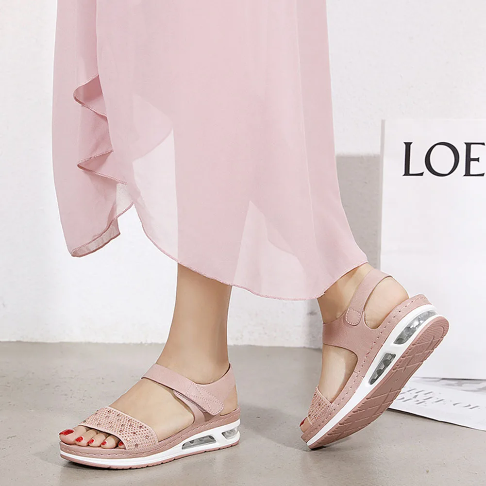 

Простые повседневные сандалии с мягкой подошвой, легкие нескользящие пляжные туфли для пляжа