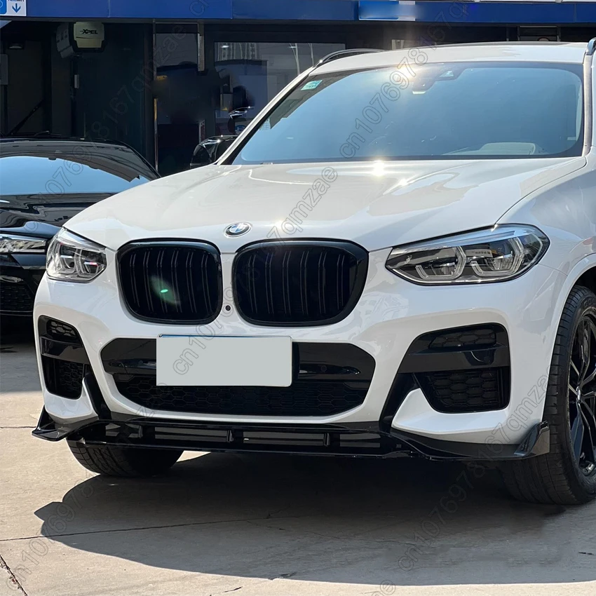 KY PartsHub передний сплиттер спойлер губа для BMW X3 G01 X4 G02 M40i M40d M-Sport 2017-2021 автомобильные
