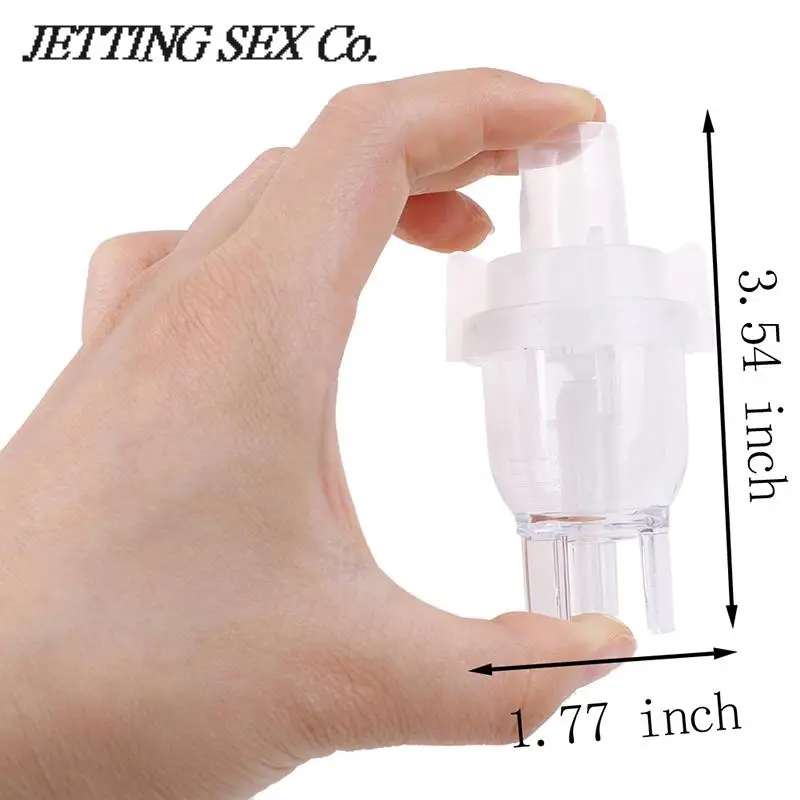 

6ML Inhaler Part Medicine Atomized Tank Nebulizer Cup for Air Compressor Nebulizer Portable Accessary Medicine Bottle Health
