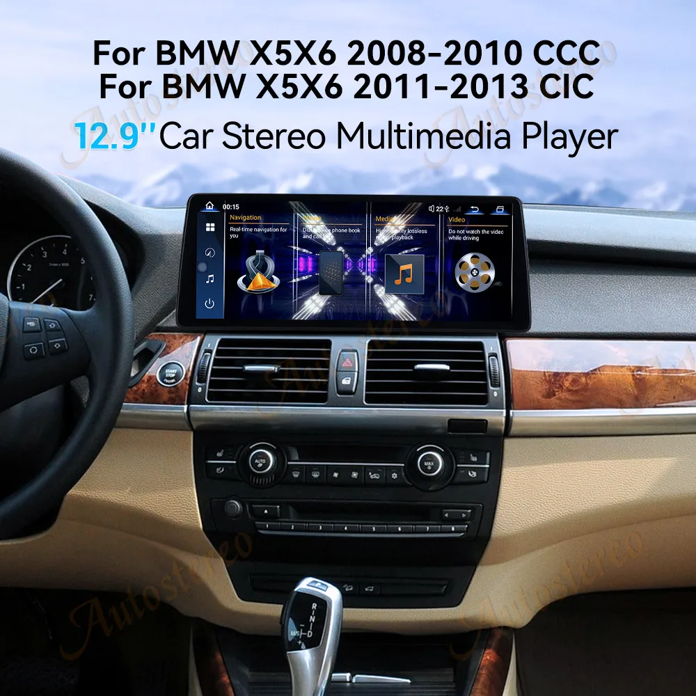 12 9 &quotдля BMW X5 E70 X6 E71 2007-2013 Ultra Dual BT Автомобильный GPS-навигатор Авто Радио головное