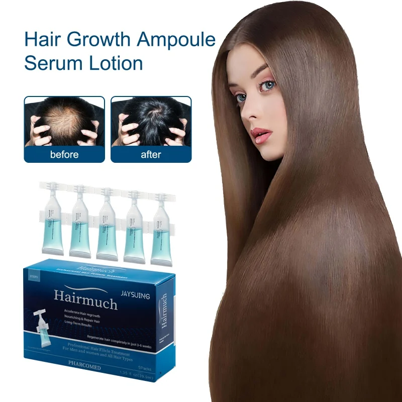 5*8 мл Восстанавливающий эффект от выпадения волос уход для поврежденных Ampoule