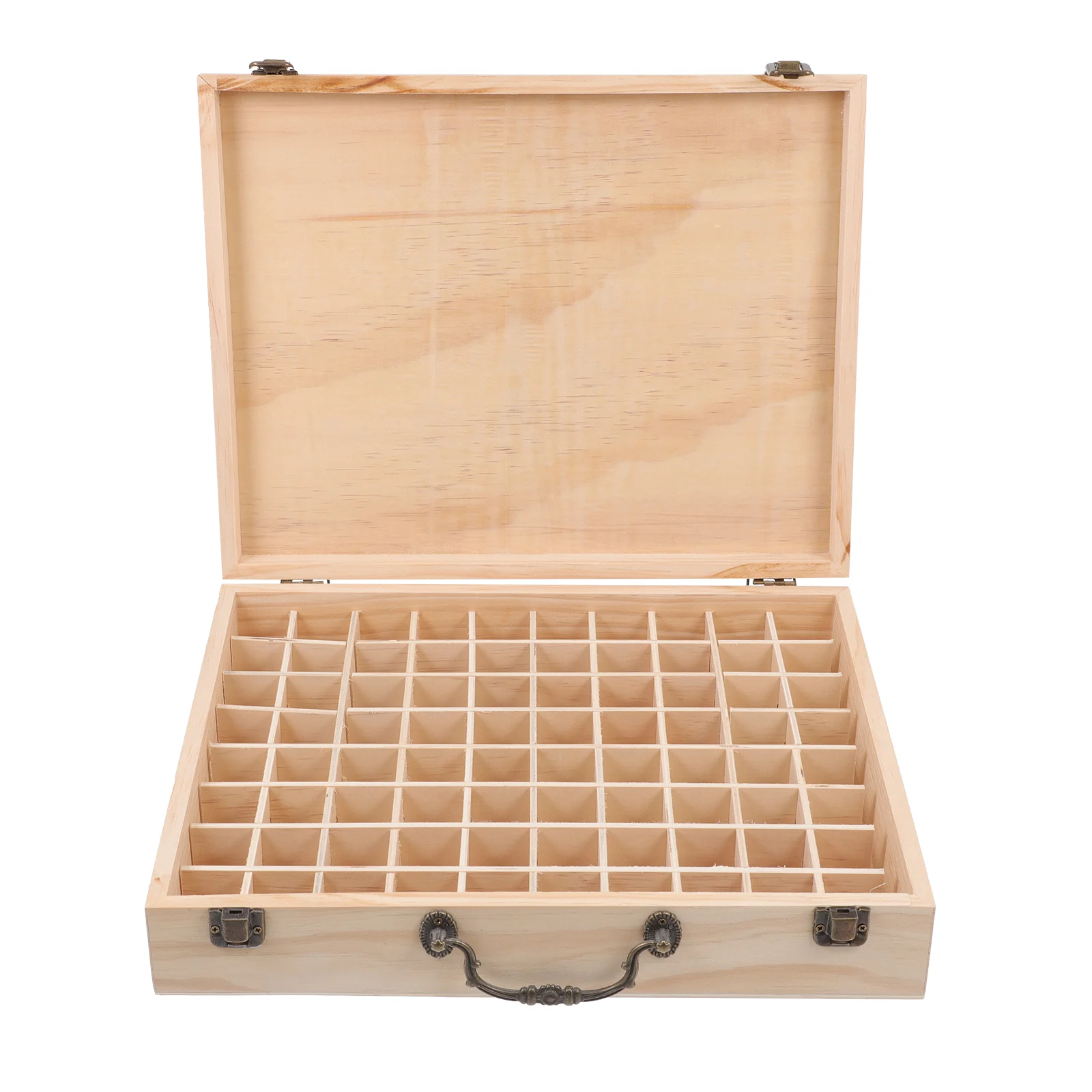 

Oil Essential Box Wooden Storage Case Organizer Holder Nail Bottle Wood Display Oils Polish Container Aromatherapy Travel