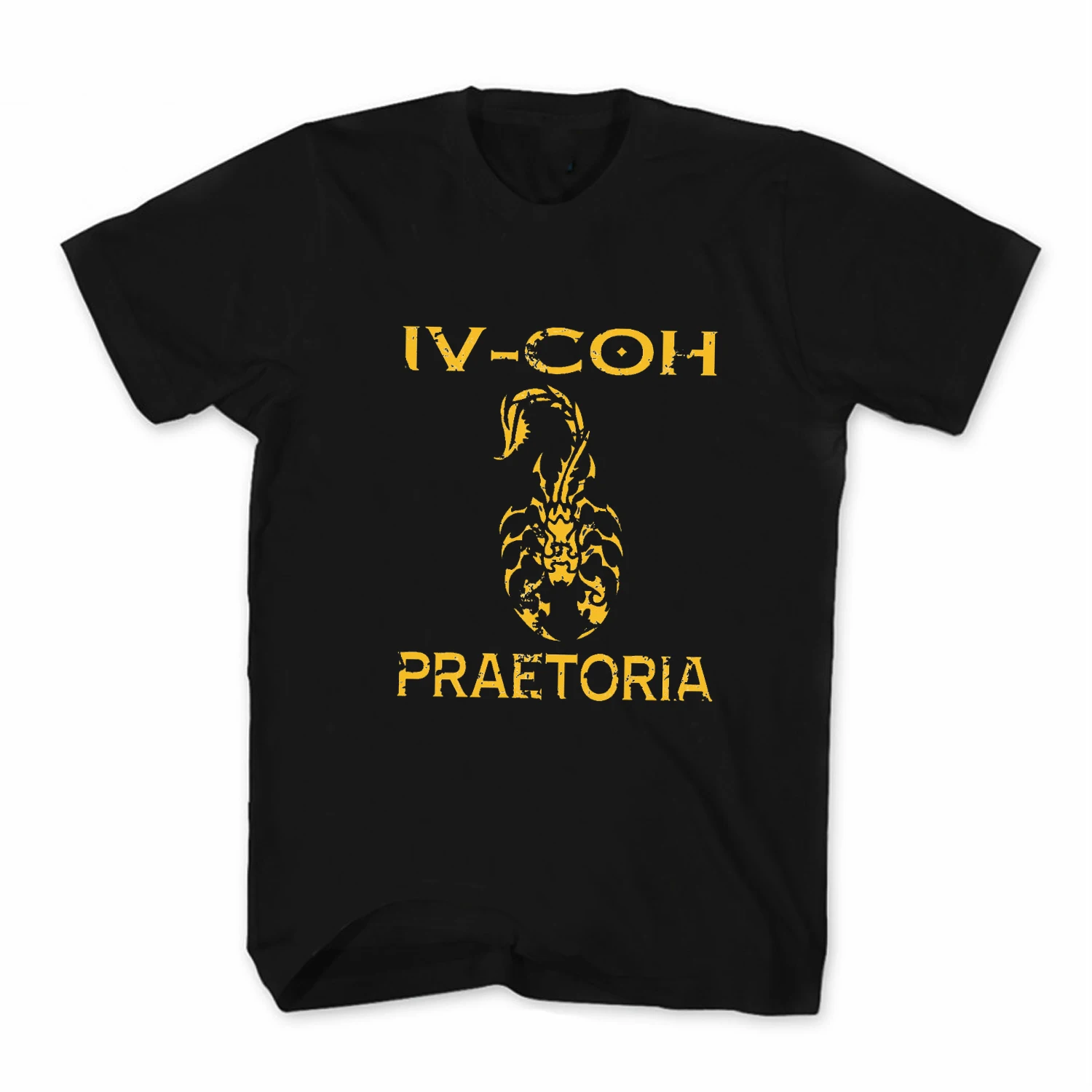

Cohors Praetoria. Roman Legion Scorpion Symbol T-Shirt. Summer Cotton Short Sleeve O-Neck Mens T Shirt New S-3XL