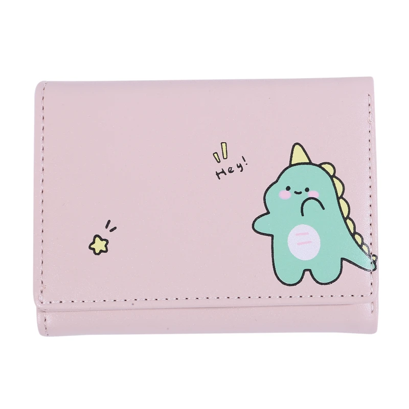 

Women Wallets 4 Color Money Bags Short Cute Small Purse Women's Student Card Holder Girl ID Bag Card Holder Coin Purse New