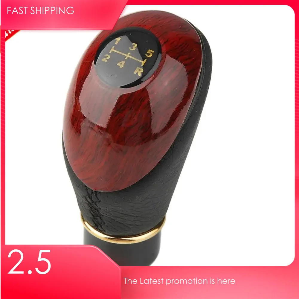 Деревянная ручка переключения передач 2024 универсальная для автомобиля