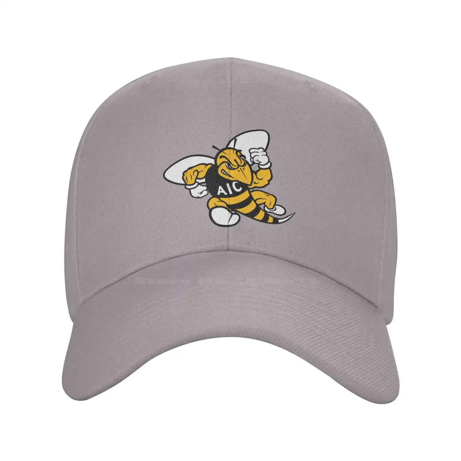 

AIC Yellow Jackets Logo Fashion quality Denim cap Knitted hat Baseball cap