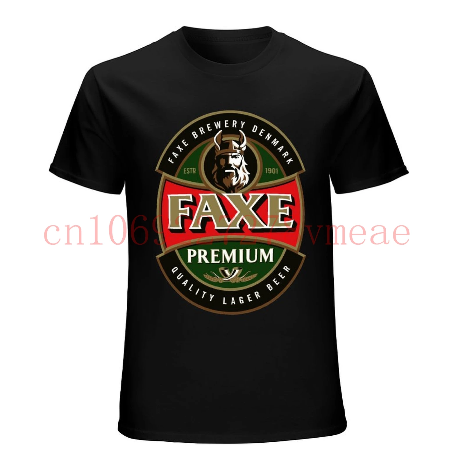 Футболка FAXE BEER от Beer Planet Viking Faxe Brewery Denmark Estd 1901, качественная рубашка Lager Beer National Beer Brewery (art.: 3920cbdf6d764) - 3920cbdf6d764