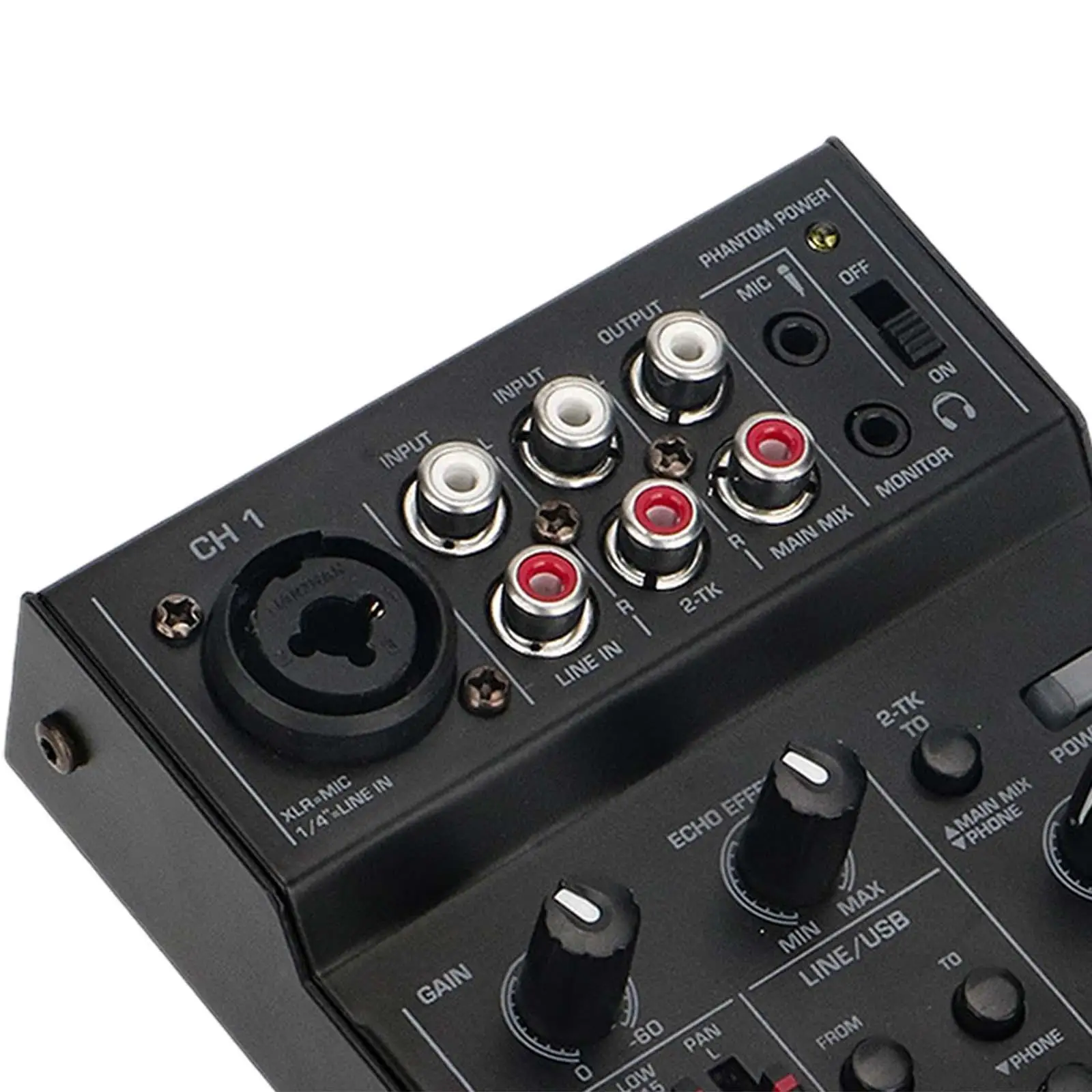 

Цифровой миксер, универсальные интерфейсы, легкое подключение, портативный звуковой Миксер для микрофона, для ноутбука, активный динамик