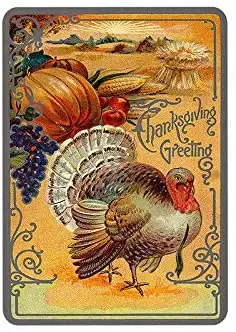 

Mora color Thanksgiving Day happy thanksgiving tin Sign Vintage Metal Pub Club Cafe bar Home Wall Art Decoration Poster Retro