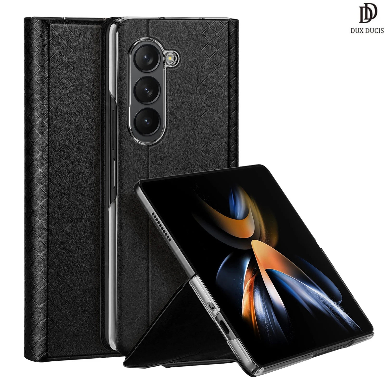 Чехол DUX DUCIS для SAMSUNG Galaxy Z Fold5/Fold4 5G/с магнитной застежкой и подставкой