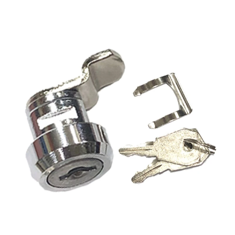 

Cabinet Cam Lock with for KEY Thickened Drawer Cylinder Locks for Mailbox, Cupboard, Tool Box Durable Furniture Dropship