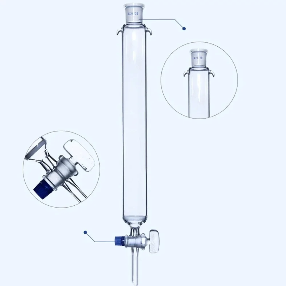 16/22/30/40мм X 200/ 300400 мм 24/29 Шарнир Боро. Лабораторная стеклянная посуда для