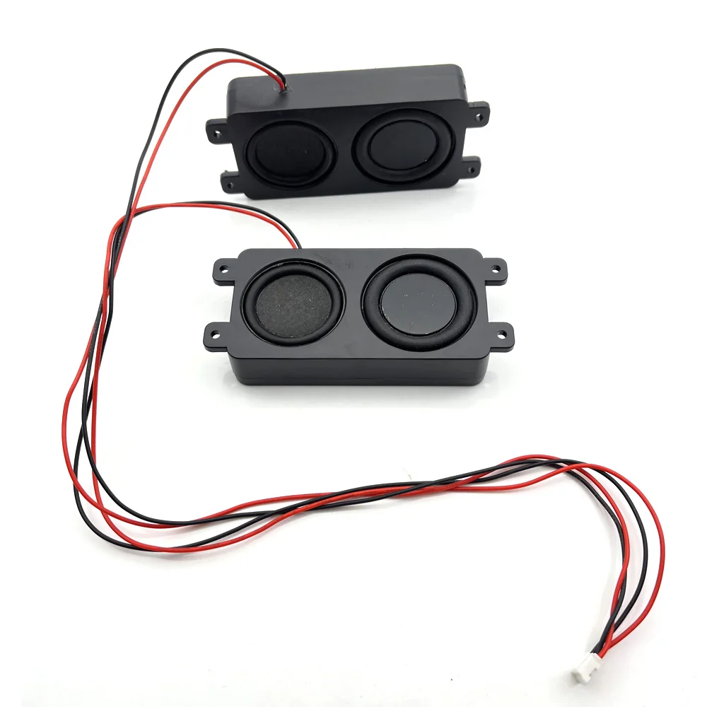 1 pair 1pc Mini Audio TV Speaker Driver 4 Ohm 2W to PH 2.0 Loudspeaker DIY Sound Toy Computer Speaker For Sound System Connector
