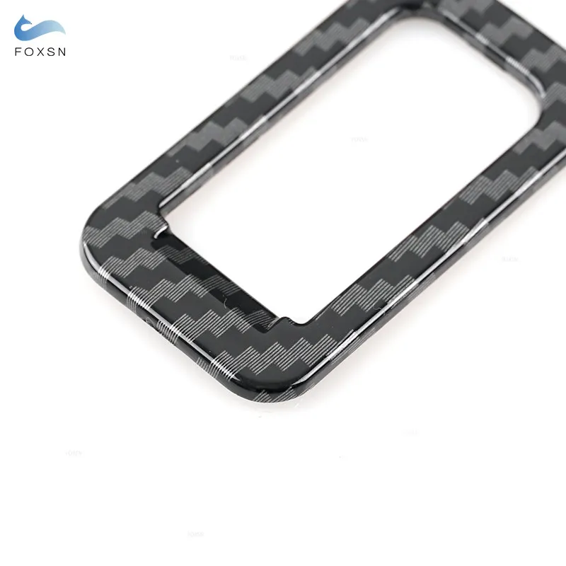 Автомобильный Стайлинг текстура углеродного волокна переключатель управления