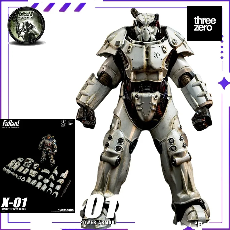 Оригинальная коллекционная модель мобильного меха Threezer FalloutT-45T-51T-60T-51 Nuclear Coke Powered Armor, ручная работа, подарок для мальчика (art.: 3920db800427b) - 3920db800427b