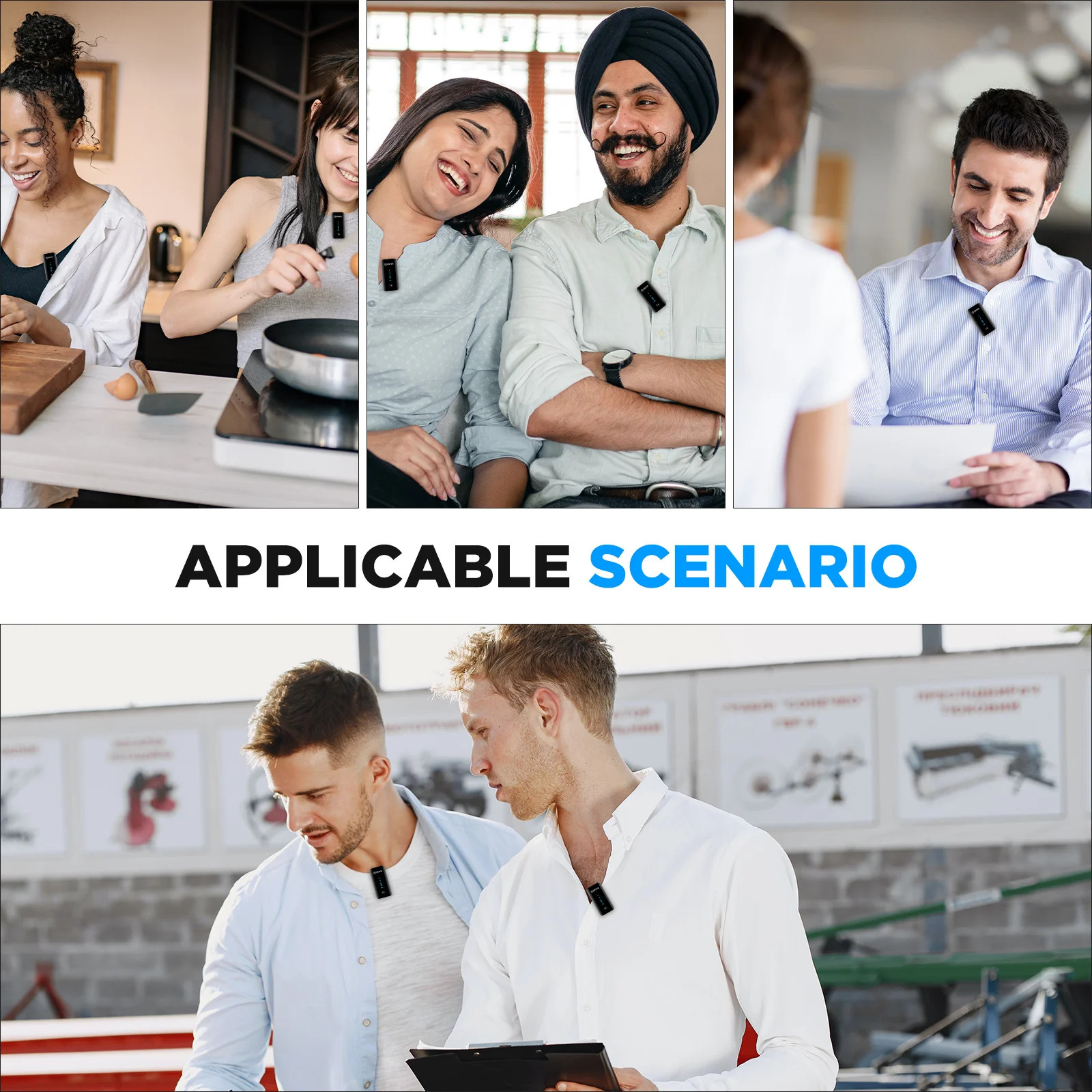 BOYA BY-XM6 профессиональный конденсаторный беспроводной петличный микрофон Lepel для