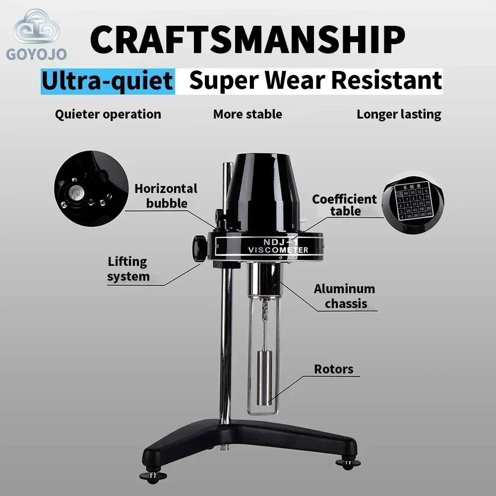 Цифровой роторный вискозный Высокоточный прибор для измерения вязкости краски с