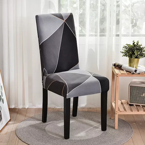 

Chair Slipcover Anti-dirty Seat Chair Cover Removable Spandex Kitchen Seat Cover for Banquet Wedding Dinner Restaurant