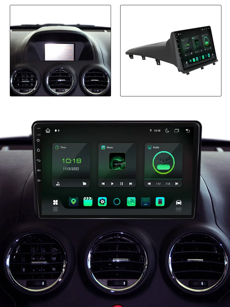 Автомагнитола для Opel мультимедийный плеер на Android 11 8 ГБ 128 2DIN Antara 1 2006 2007 2008 2009-2017