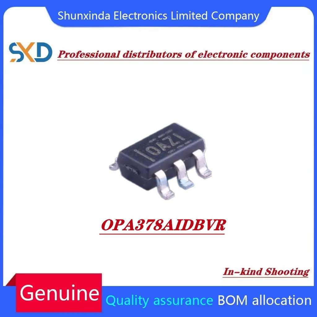 

5PCS/LOT OPA378AIDBVR SOT-23-5 Integrated Circuits (ICs) Linear Amplifiers Instrumentation OP Amps Buffer Amps